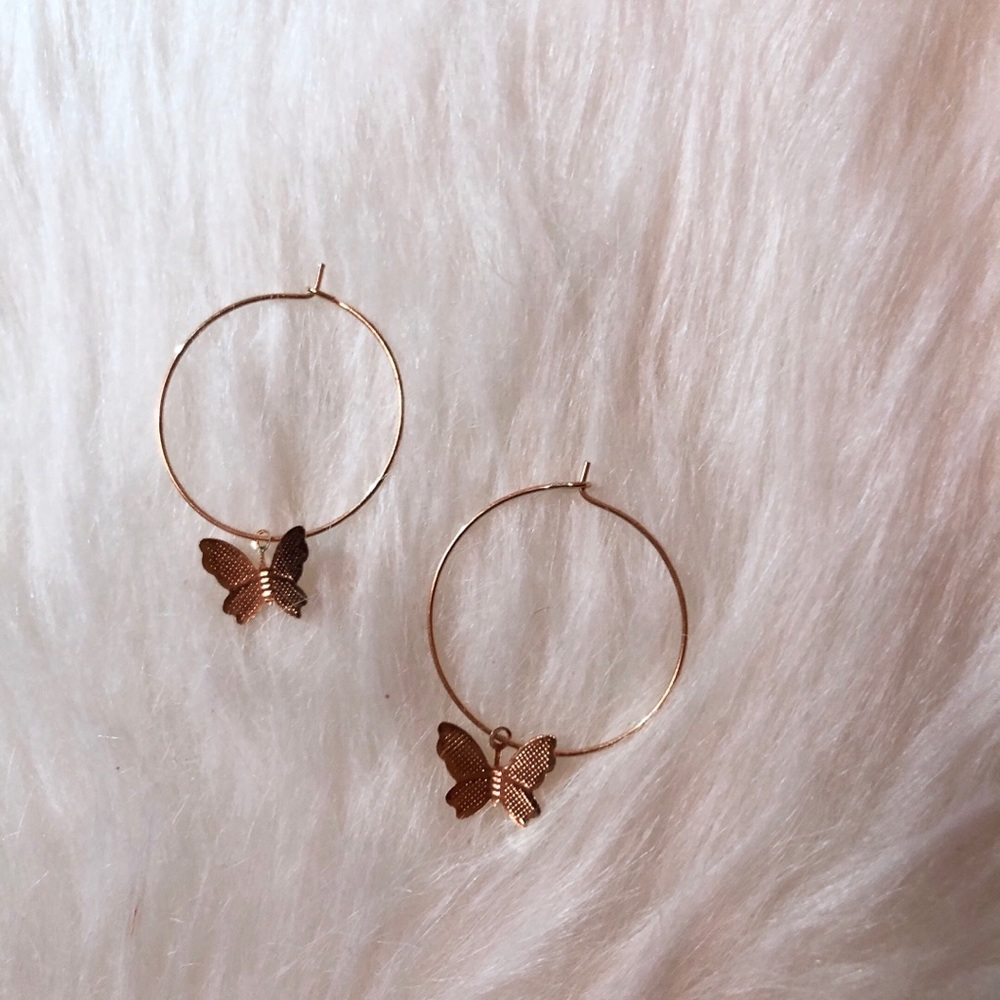 Gold Hoop Earrings